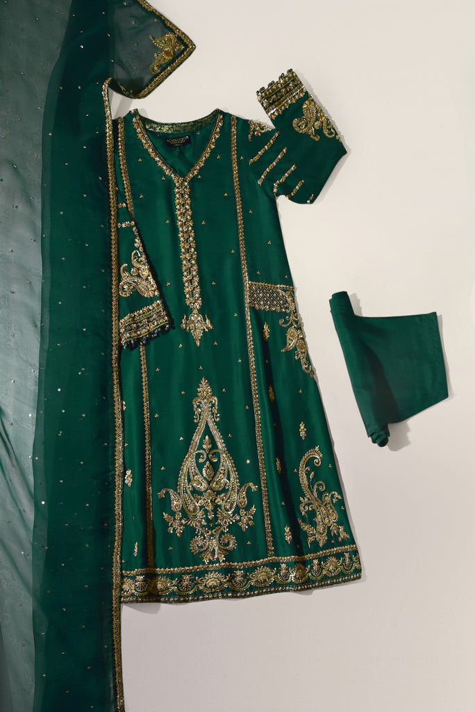 agha noor green dress Gulzarha agha noor fancy dresses