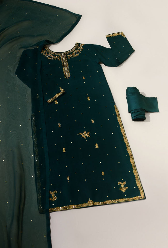 Kora Bottle Green | aghanoorbridal Kora Bottle Green | aghanoorbridal